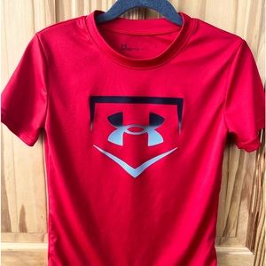 Boys Under Armour short sleeve shirt